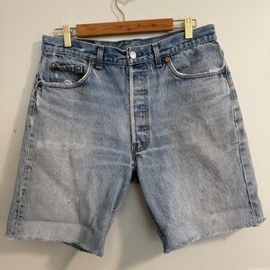 vintage USA Levi's 501xx cutoff jean shorts